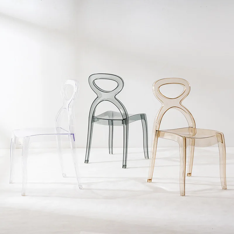 Minimalist Portable Stackable Clear Transparent Resin Crystal Chiavari Plastic Acrylic Phoenix Napoleon Wedding Chair for events
