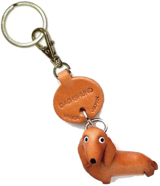 Japan real leather keychain luxury necklace supplies item dog tags