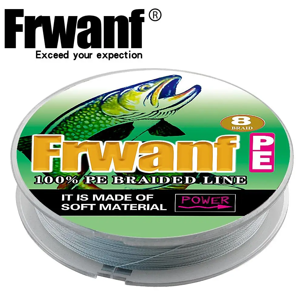 Strong strength UHMWPE Multifilament line PE 4 strand braided fishing line for Japan outdoor