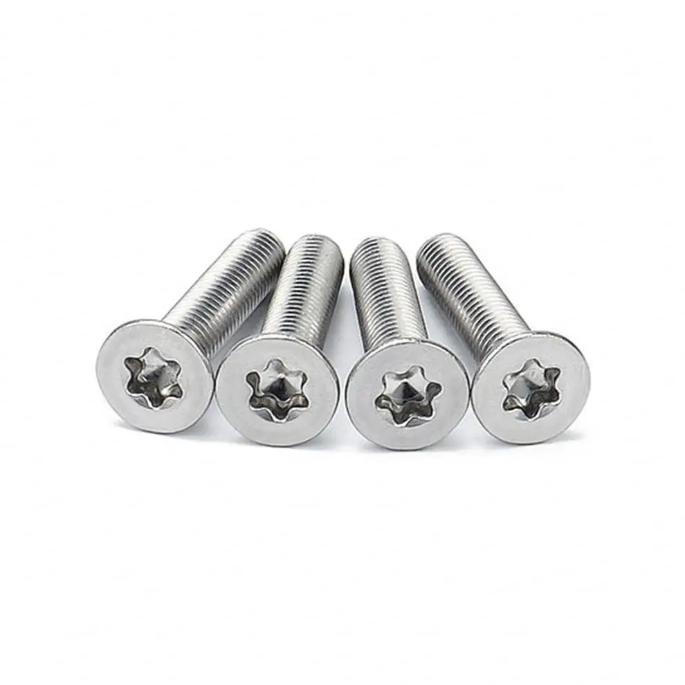 SDPSI DCT M2 5 м3 M4 M5 M6 M8 Нержавеющая сталь SUS304 потайной винт Torx с плоской головкой шестигранные винты GB2673