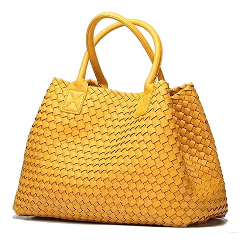 2022 new high-end shoulder bag star woven handbag fashion ladies tote bag