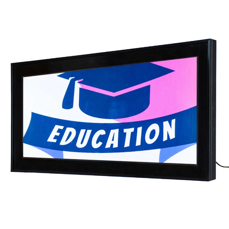 outdoor waterproof for coffee shop acrylic led light box sign signs led