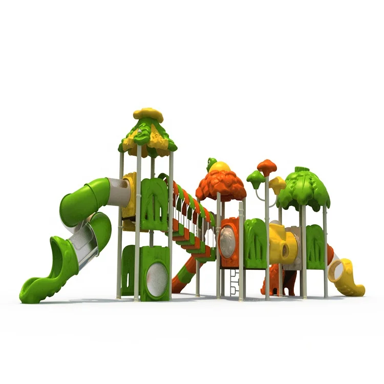 Preschool Commercial Outdoor Playground Plastic cheap Kids Slides for Preschool