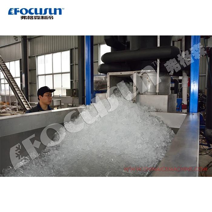 FOCUSUN good precio de la maquina 3 toneladas cilindrico hielo