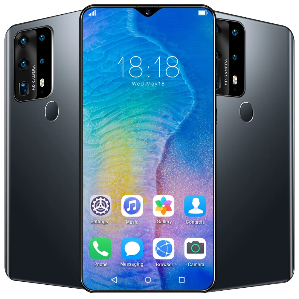 
Hot sale New Model Smartphone 6.5 Inch Mobilephone P40 Pro Android 10.0 8+512GB Smartphone 