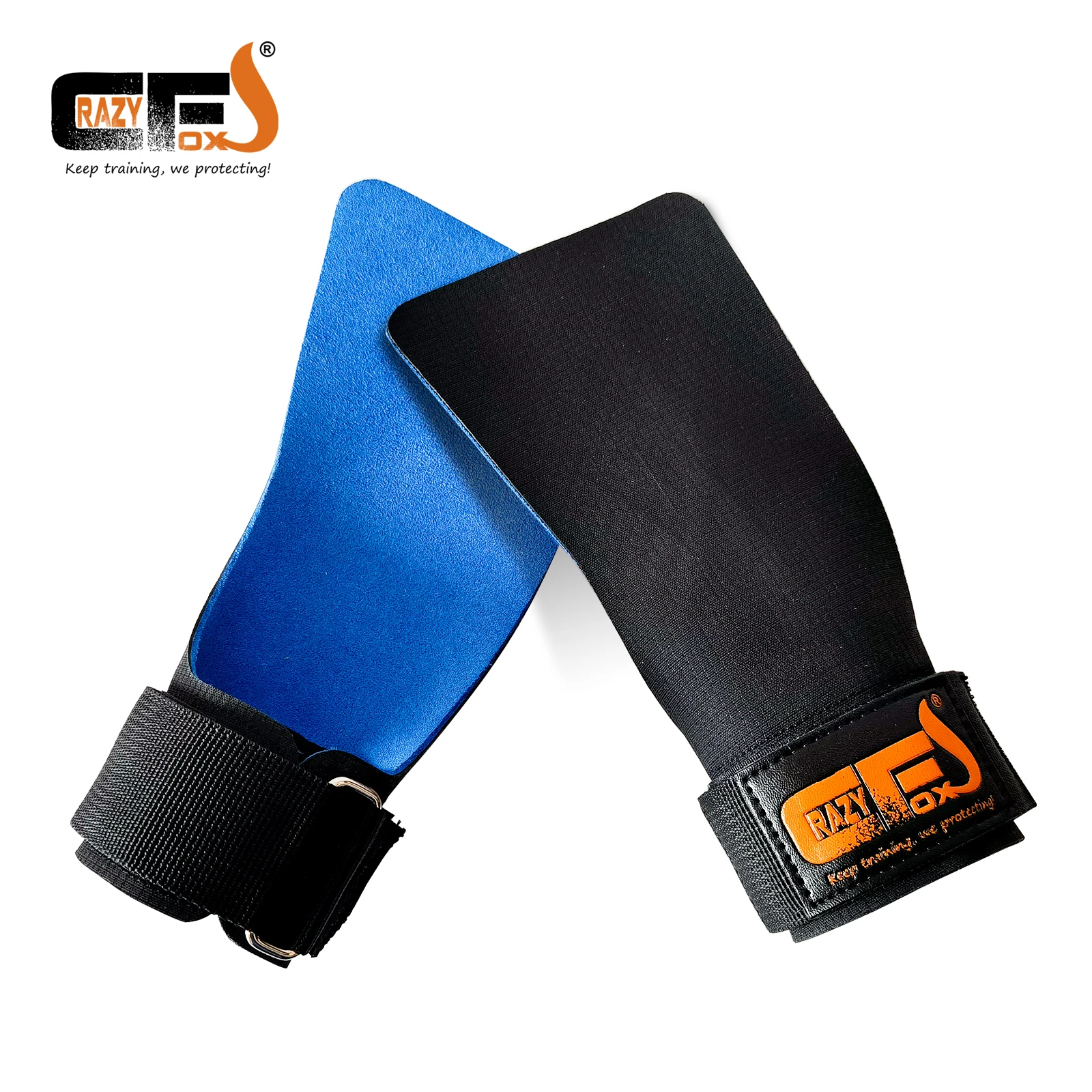 Hypalon Fingerless Hand Grips for Gym Crossfit Powerlifting Gymnastics Pull-Ups Weight Lifting Palm Protection for Sports