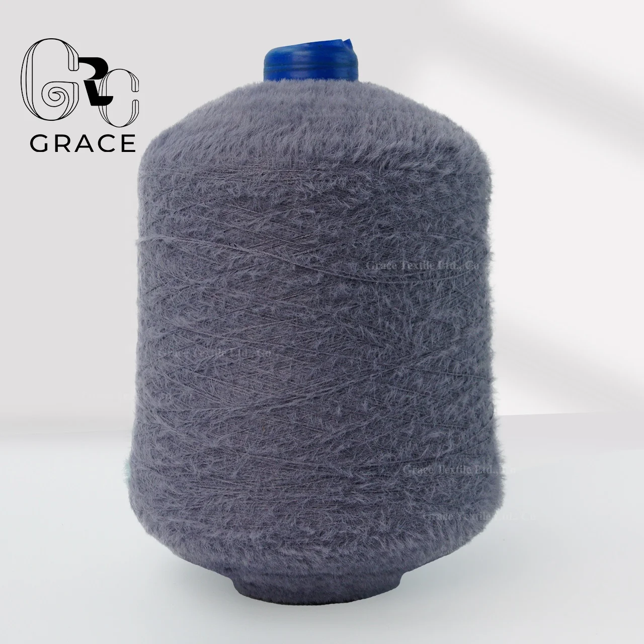 wholesale fancy Crochet yarns for knitting hat and scarf wool 6 cm furry 100% nylon feather mink hair yarn