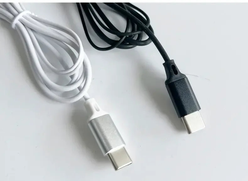 TC-01 Factory Price TPE In-ear Earbud HiFi Heavy Bass Quality Music E-sports Type-C Stereo Wired in-ear Headphone with Handfree