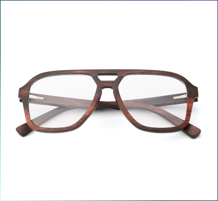 NEW Light Blocking Optical Spectacle Custom Logo Handmade Wood Frame eyeglasses eye glasses frames