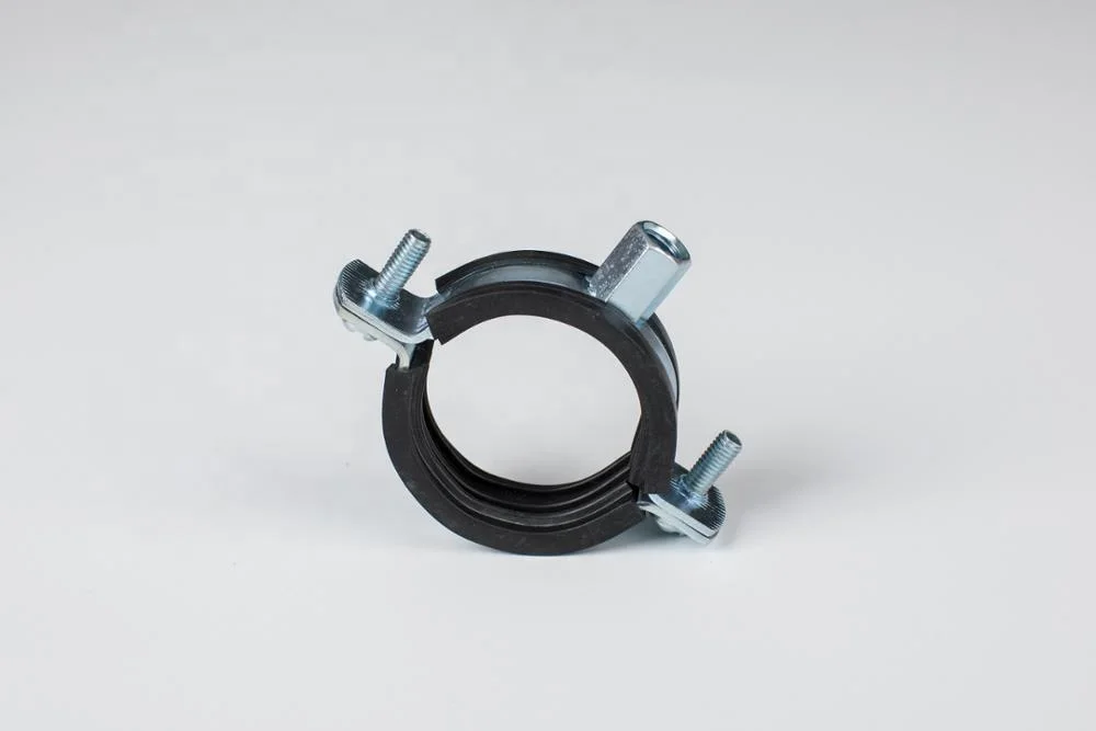
EPDM rubber lined pipe clamps 