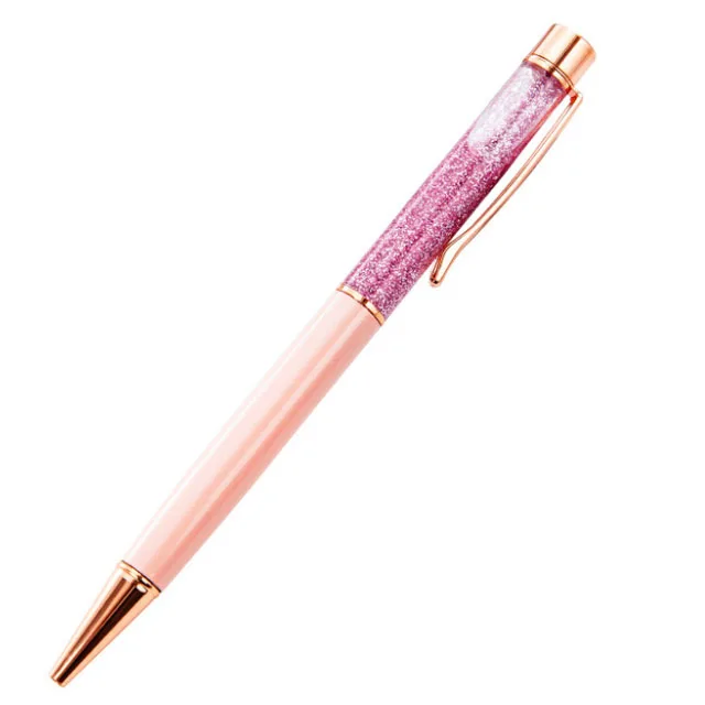 Хорошая идея, блестящая жидкая ручка с пользовательским логотипом