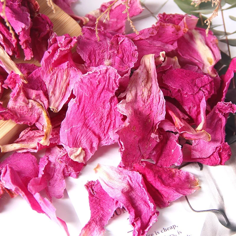 Wholesale Customized Packaging Dried Flower Tea Food Grade 100% Natural Dry Peony Petal for Beauty