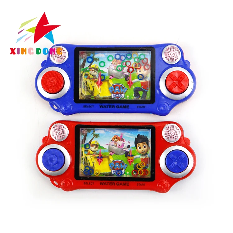 2024 hot sell  Toy Handheld Squeeze Game Machine Toy PSP Game Console Ring Toss Water Game Toys