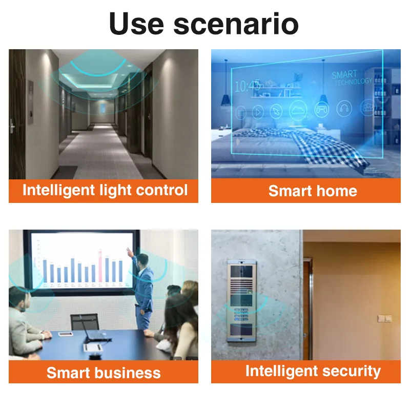 FOORIR smart human presence radar sensor motion sensor to detect human presence in a room