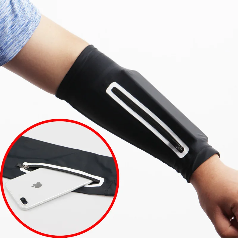 China Factory Sun-proof  Arm Protector Cycling Sport Elbow Sleeve For Phone