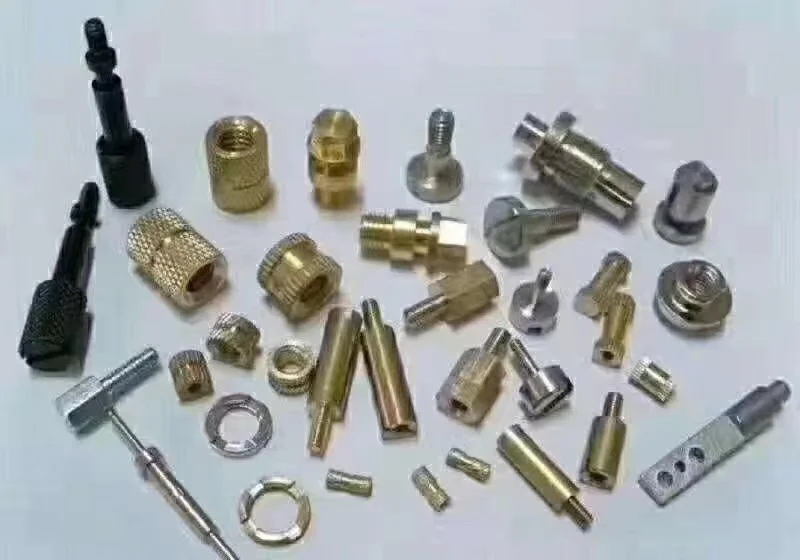Automatic cnc lathe machine for brass knurled nuts tube CNC machining copper brass machinery cnc turning parts