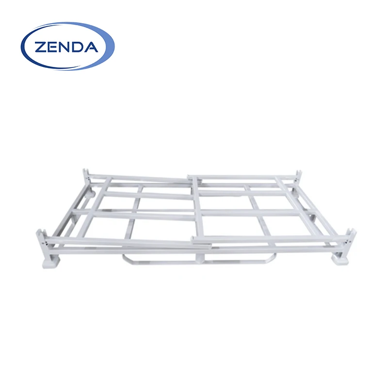 High Grade Heavy Duty Collapsible Pallet Warehouse Stillage Cage For Tyre Transportation