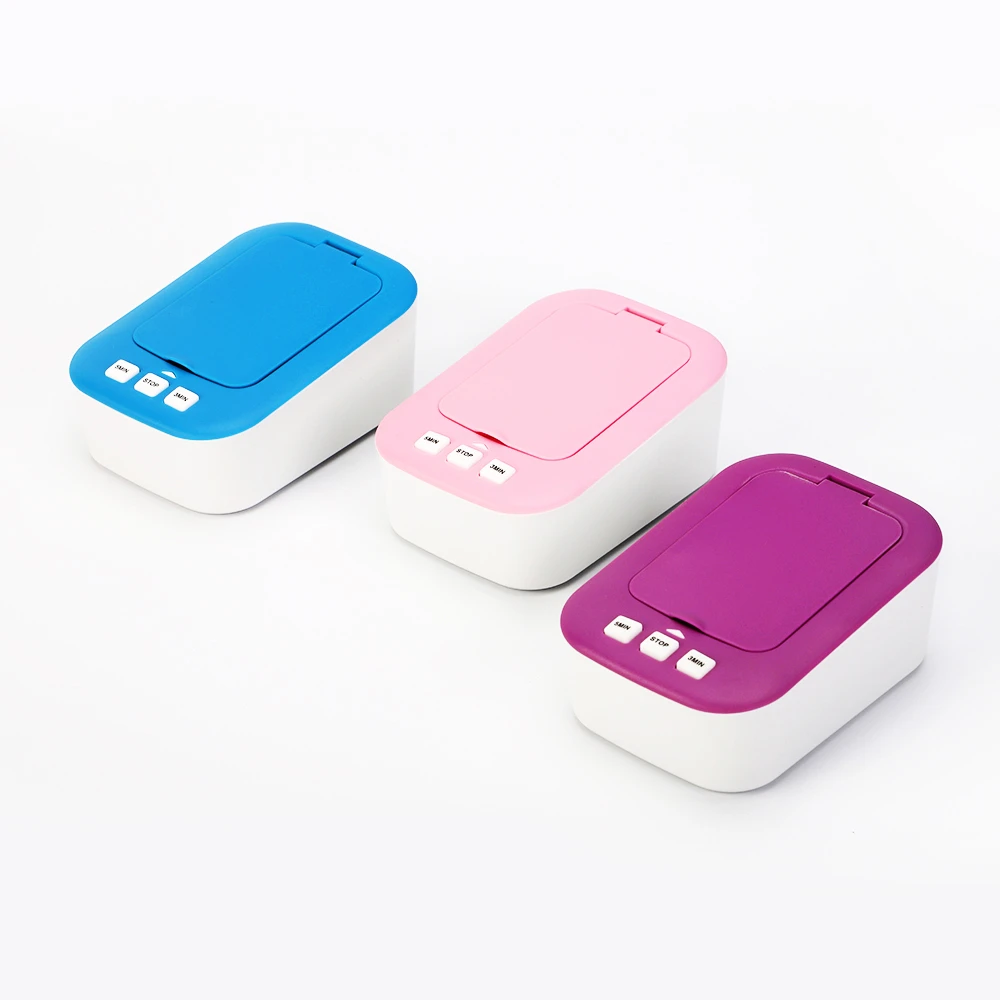 
Производитель, контактные линзы, маленький бытовой ультразвуковой очиститель очков, регулируемая портативная индивидуальная очистка 4 мл горячей воды 5 Вт 