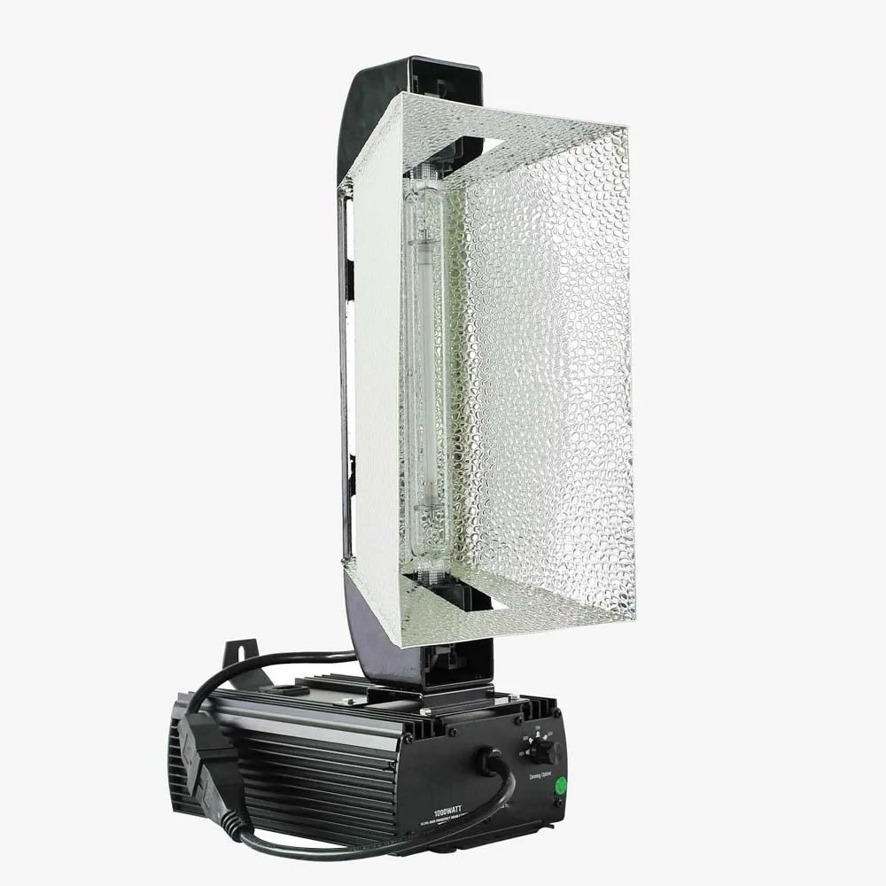 
Grow Lights 1000W Double Ended Fixture Greenhouse 1000w Adjustable DE Ballast Fixture Plants Lighting Electric Ballast 