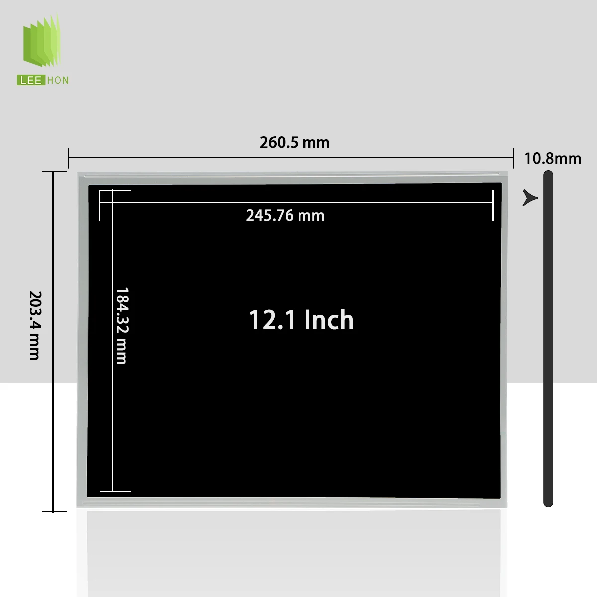 Original Kyocera 12.1' Patient Monitor LCD Panel Wide Temp 1024*768 IPS LCD Screen 12.1 Inch LCD Module