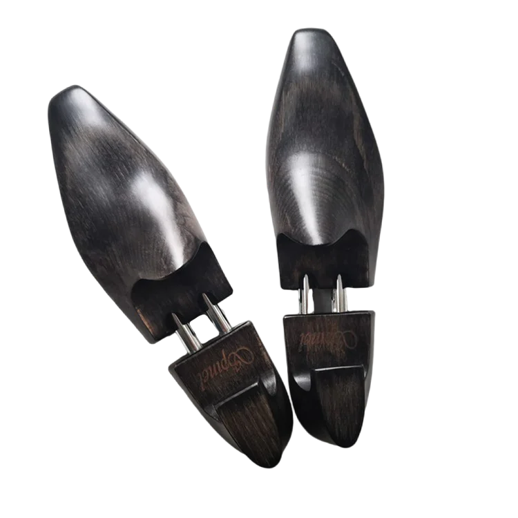 LM046B-1 Custom Color Lacquered Adjustable Shoe Tree Beech Wooden Shoe Last