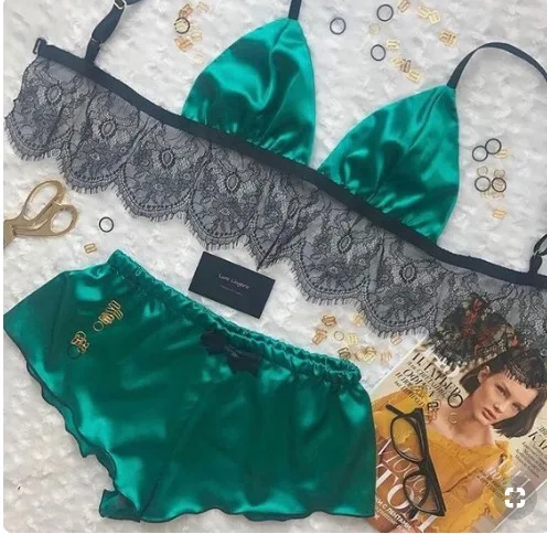 Женская атласная короткая Пижама, Шелковый комплект нижнего белья, ночная рубашка, одежда для сна, Женская свободная ночная рубашка, Пижама для взрослых