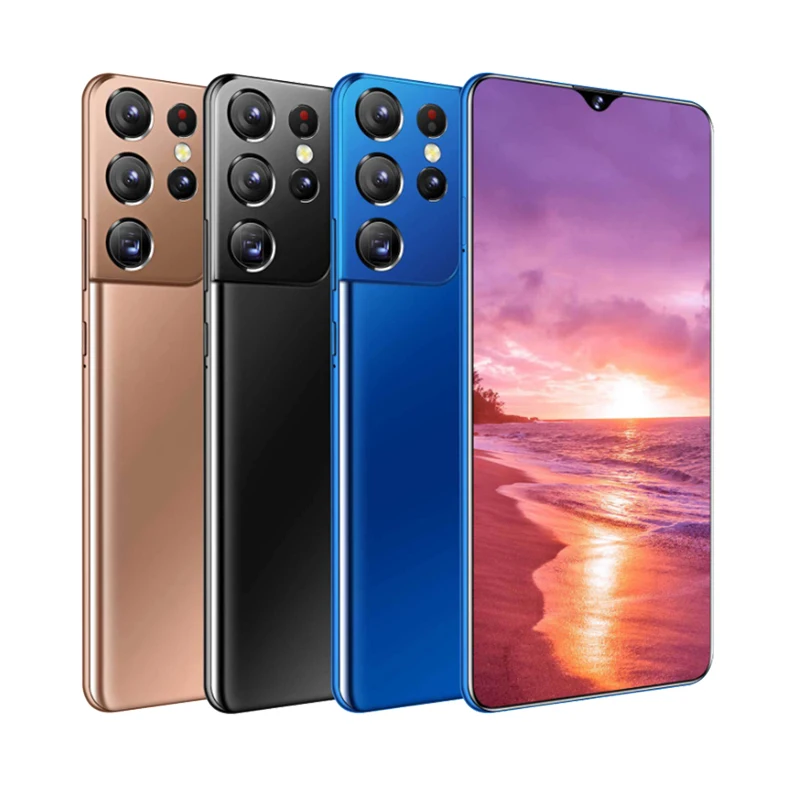 2022 Smartphone for Samsung Galaxy S21 Ultra 5G 6.7 inch Android 11 Unlocked Global Version 2G+16G  wholesale Mobile phones