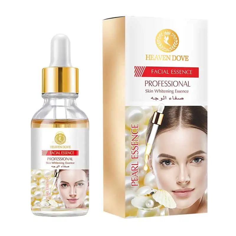 Hot Selling 30ml Organic Pearl Essence Moisturizing Nourishing Firming Face Serum korean skin care
