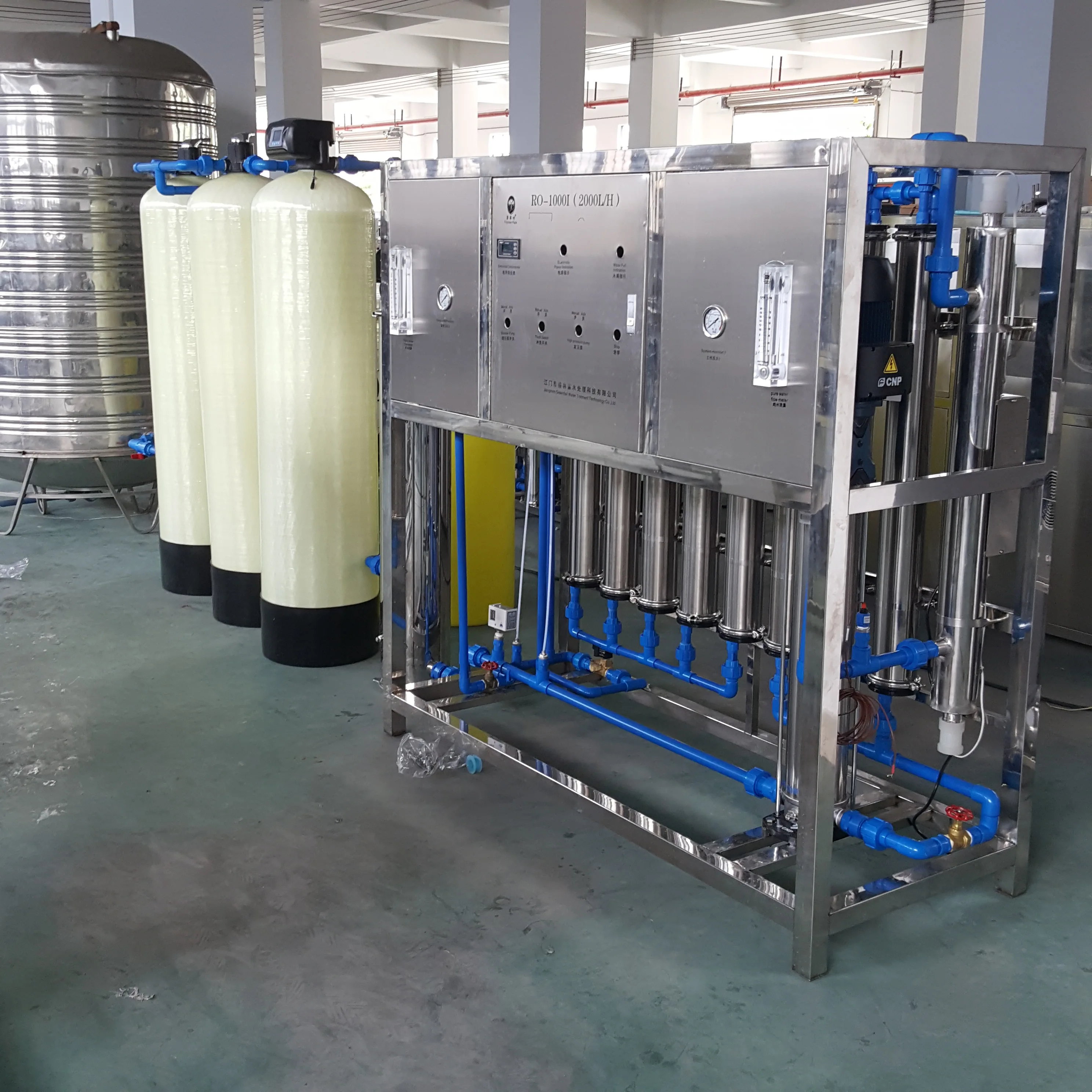 High quality ro water purification system pure water treatment equipment