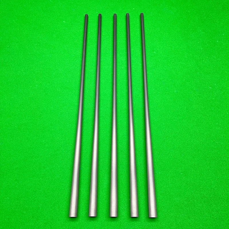 Low Deflection Pool Cue Shaft Empty Carbon Cue Shaft 11.8 12.5mm Unfinished Shaft