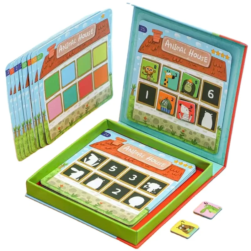 Wholesale Custom Children Puzzle Game Toys Find Different Sets Game Educational Toy For Kids Puzzle Packing Box