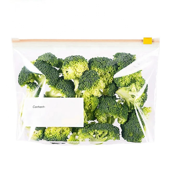 Пользовательская упаковка, перезаряжаемые мешки из майлара с молнией, пакеты для морозильной камеры, сумка-слайдер на молнии