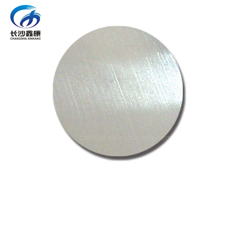 Rare Earth Dysprosium Sputtering Target 99.9% Round Disc Dy Dysprosium Targets for Vacuum Coating
