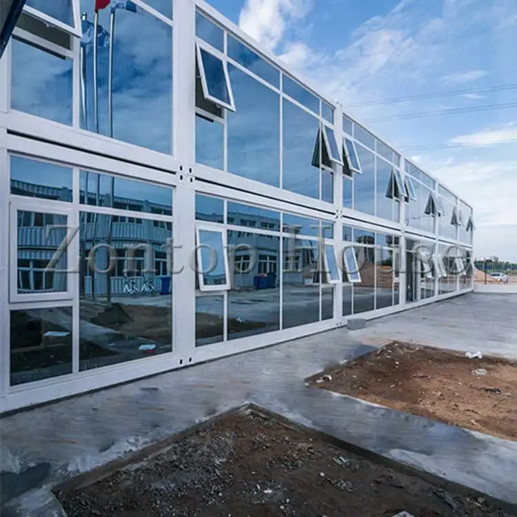 
luxury flat pack prefabricated homes 20ft 40ft flat pack real estate buildings manufactured prefab container houses 