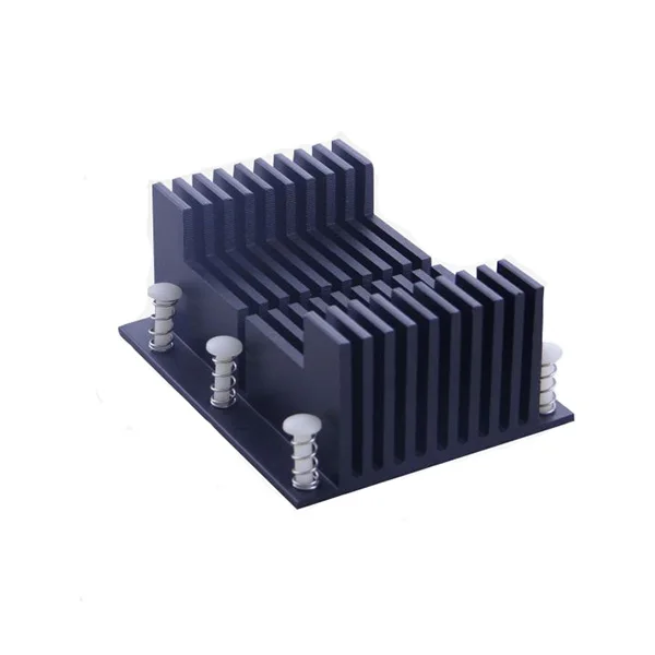 High Quality Custom OEM 50W LED Heatsink Anode Cold Forging Aluminum LED IP68 Heat Sink in Silver Factory Direct
