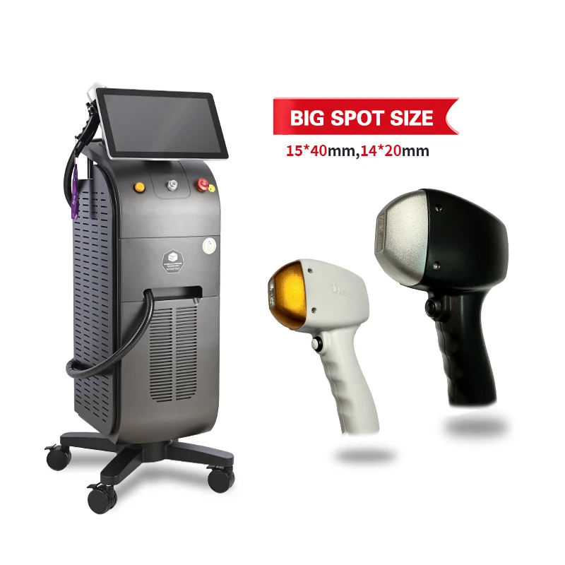 Free Shipping Medical CE approved ice 808nm laser diode hair removal machine 755+808+940+1064 triple wavelength laser equipment