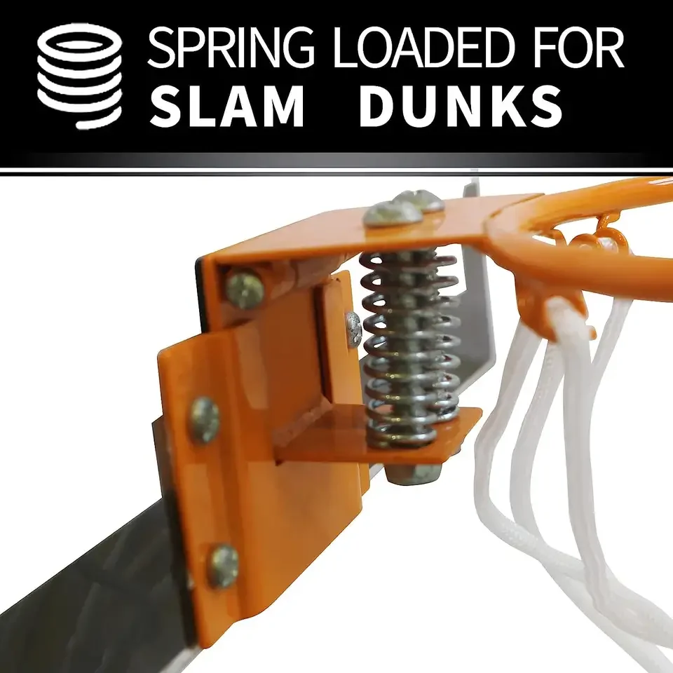 Custom Logo Backboard Pro Mini Basketball Hoop Over The Door Wall Mounted Basketball Goal Set