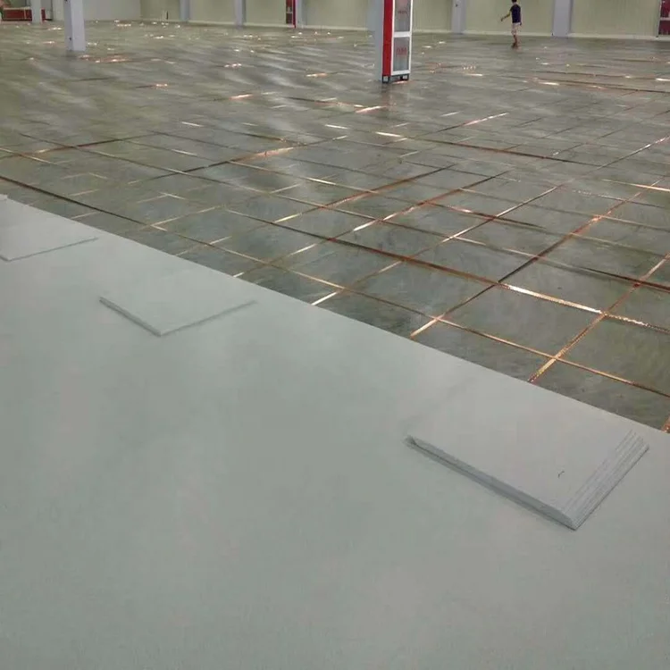 Zero Formaldehyde Shock Absorbing PVC Floor Conductive pvc spc vinyl tiles plank flooring for apartment