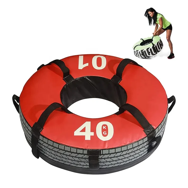 Custom Design Multi-Function Cross Strength Training PU Coated Tire Explosive power Workout Gym Tire
