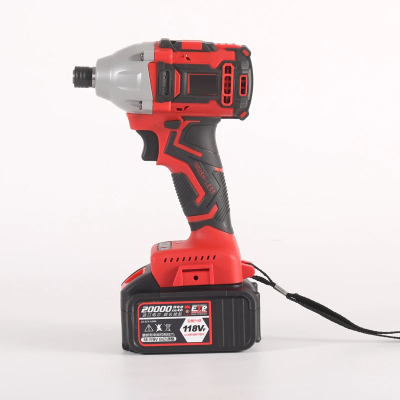 High Quality Brush-less Power Tools Battery Powered Cordless Impact Screwdriver