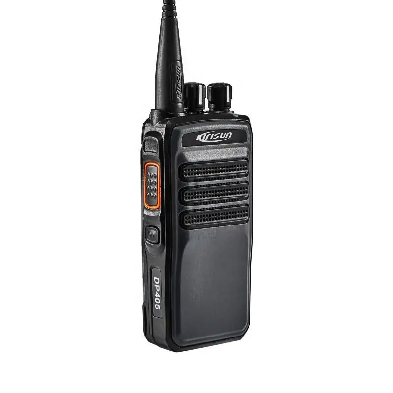 Kirisun DP405 DMR Walkie Talkie VHF 136-174mhz UHF 400-520mhz Remote Digital Two Way Radio with Voice Encryption