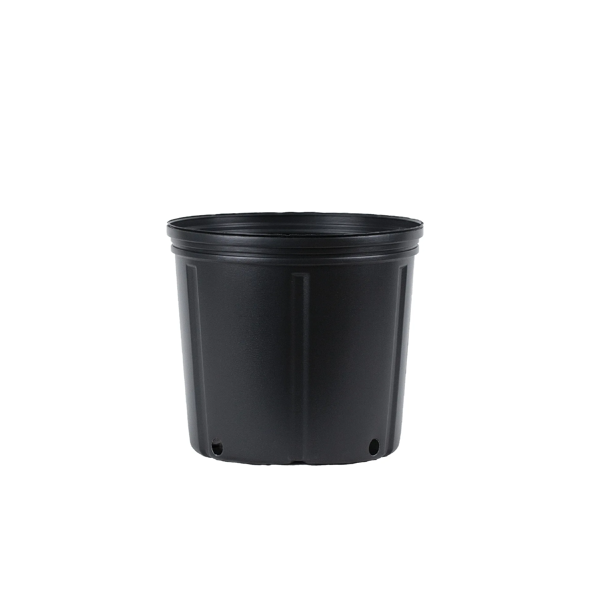 Factory Price 1.5 2 Gallon Durable Greenhouse Black Plastic Planter Plant Flower Seedling Nursery Grow Pots