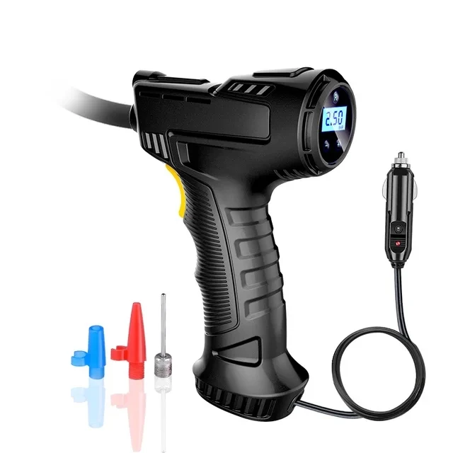 Easy to carry Handheld  Smart Digital Display 12V 150psi Portable Vicycle tire inflator For Car Bicycle Motorcycle