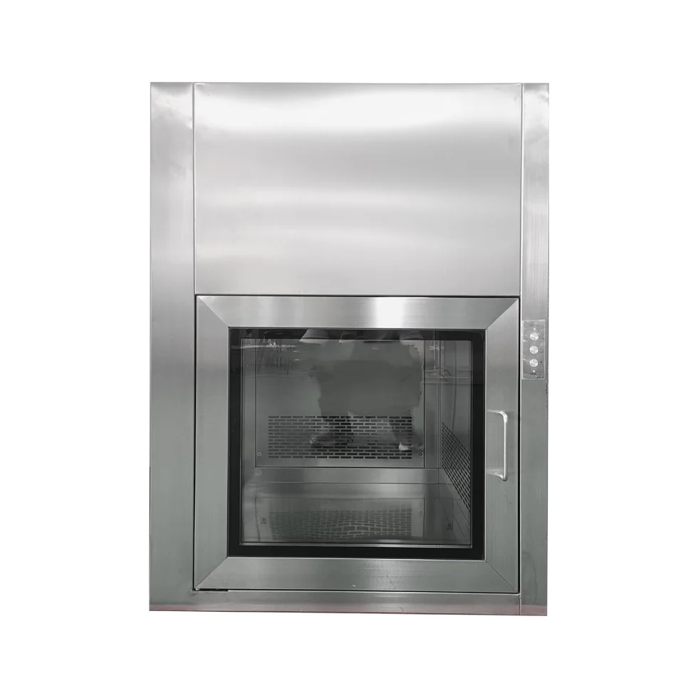 CE ISO DOP Testing Dynamic Pass through Box For LAB Clean Room laminar flow Transfer Window pass box