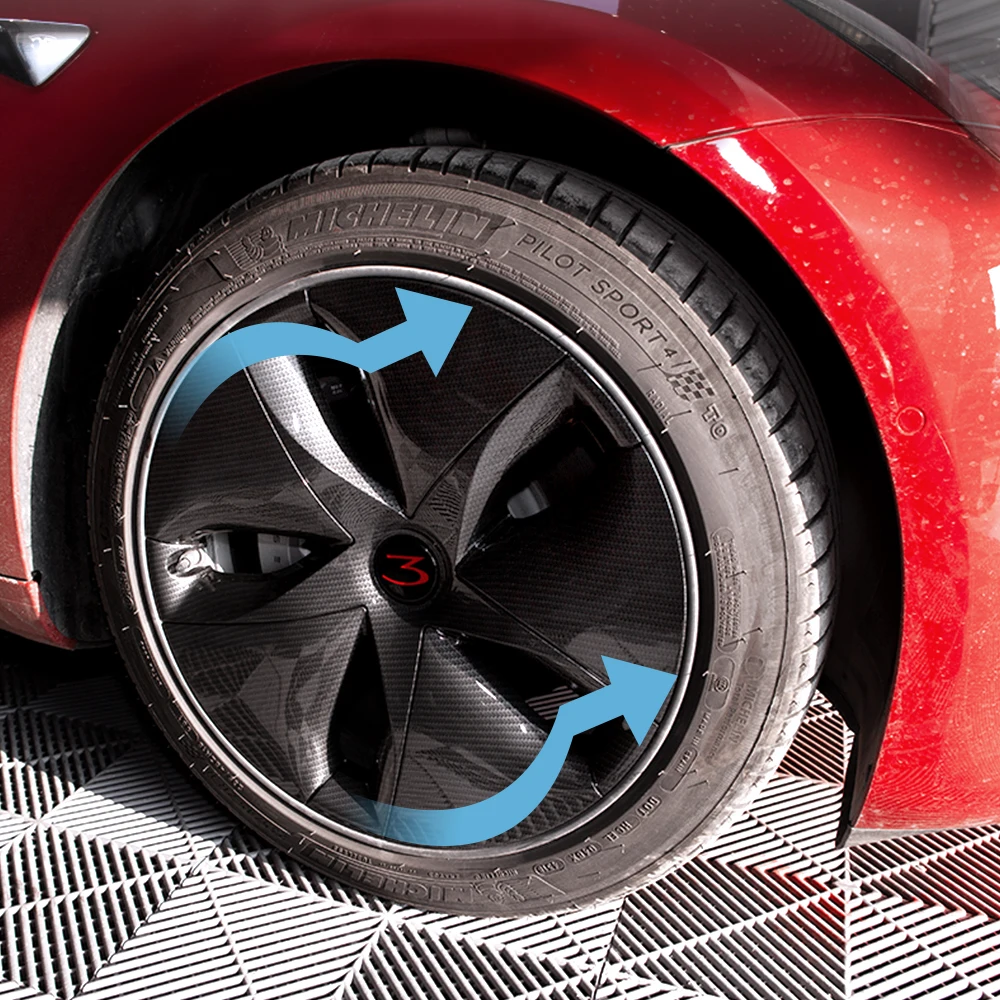 Auto Body Accessories Wheel Cover 18 inch Hubcap For Tesla model 3 Wheel Hub Cap