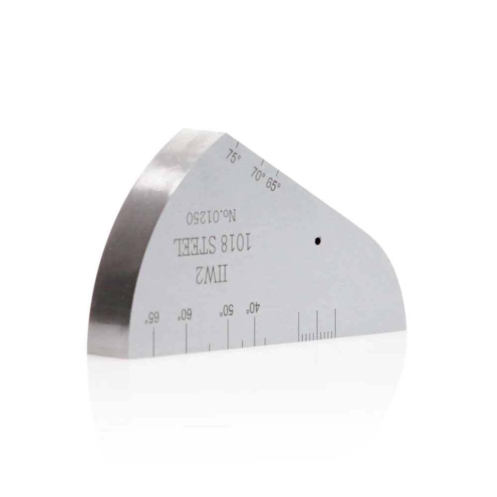 Yushi IIW2 / V2 Ultrasonic Flaw Detector Standard Test Blocks for Metal Weld Ultrasonic Testing 1018 Steel / Carbon Steel