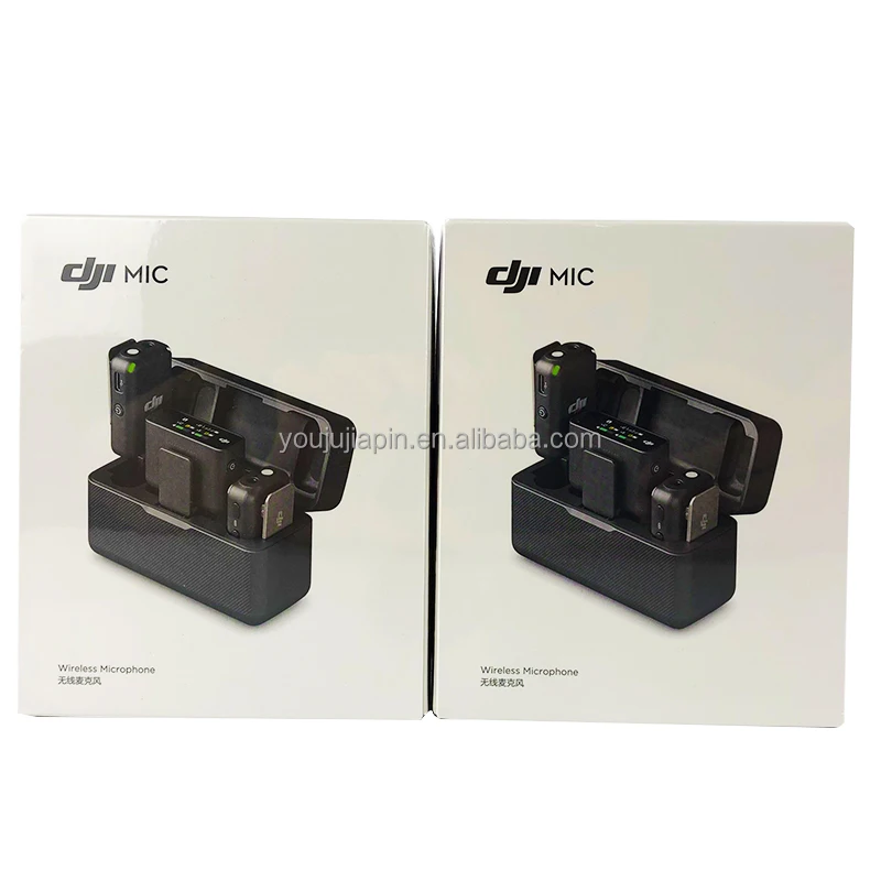 DJI Mic с 250 метров беспроводного диапазона и двухканальной записи высококачественный Аудио встроенный сенсорный экран