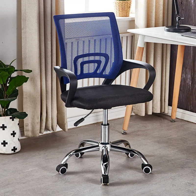 Good quality adjustable height movable and leaning office chair bank chair comfortable armchair