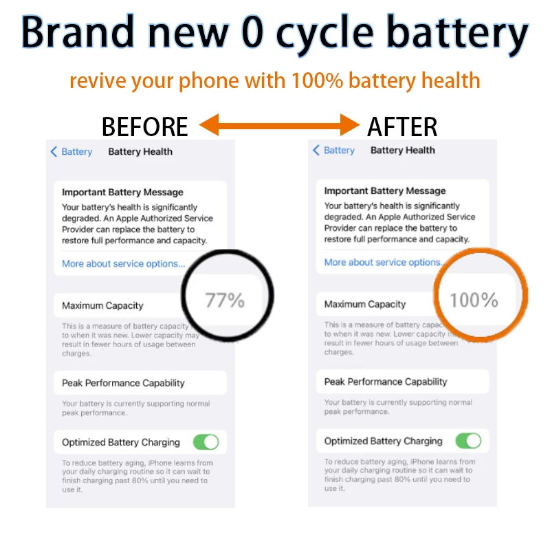 100% health Mobile phone battery BM3D 3120mAh Original capacity for xiaomi battery for MI 8SE BM3D