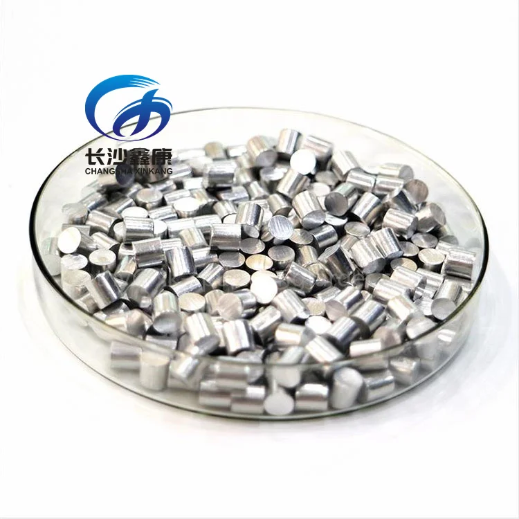 99.95% Niobium Evaporation Pellets D3x3mm D6x6mm Metal Granules for Melting Additives
